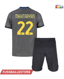Günstige Inter Milan Henrikh Mkhitaryan #22 3rd trikot Kinder 2026-27 Kurzarm (+ Kurze Hosen)